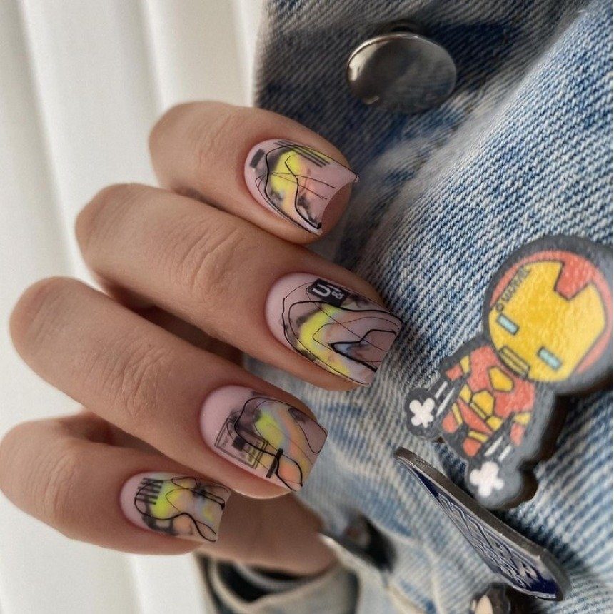New Years Nails Design