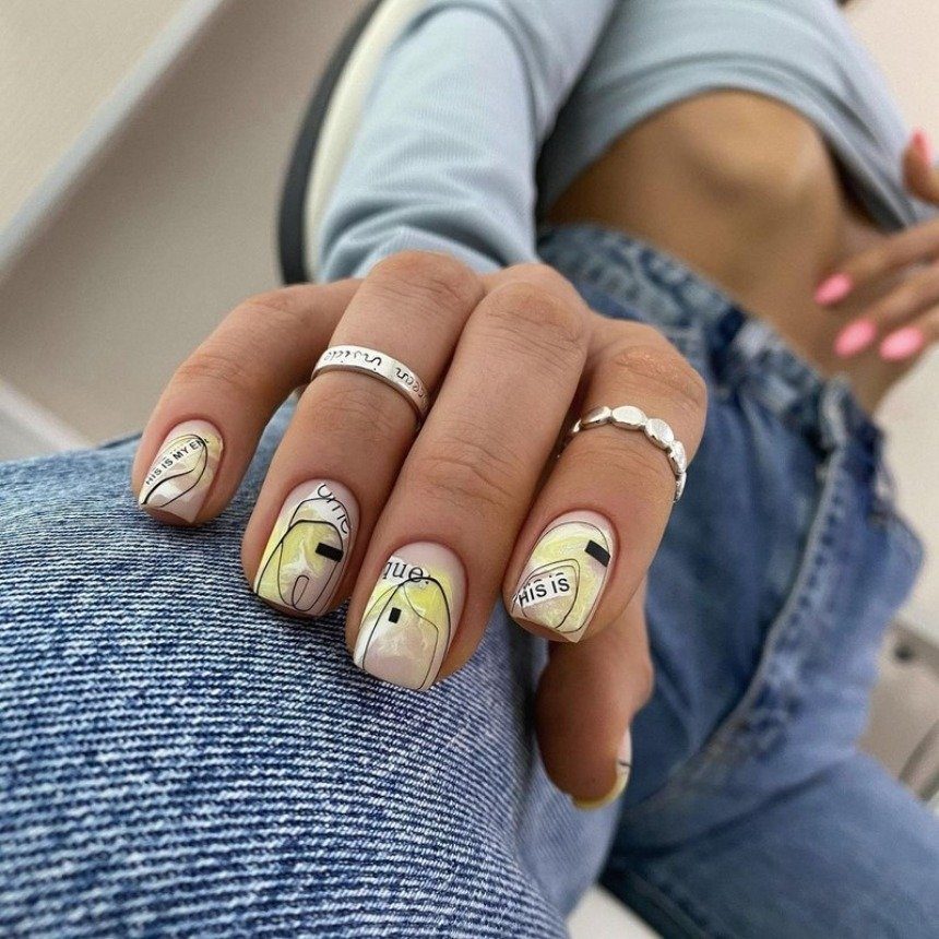 New Years Nails Design